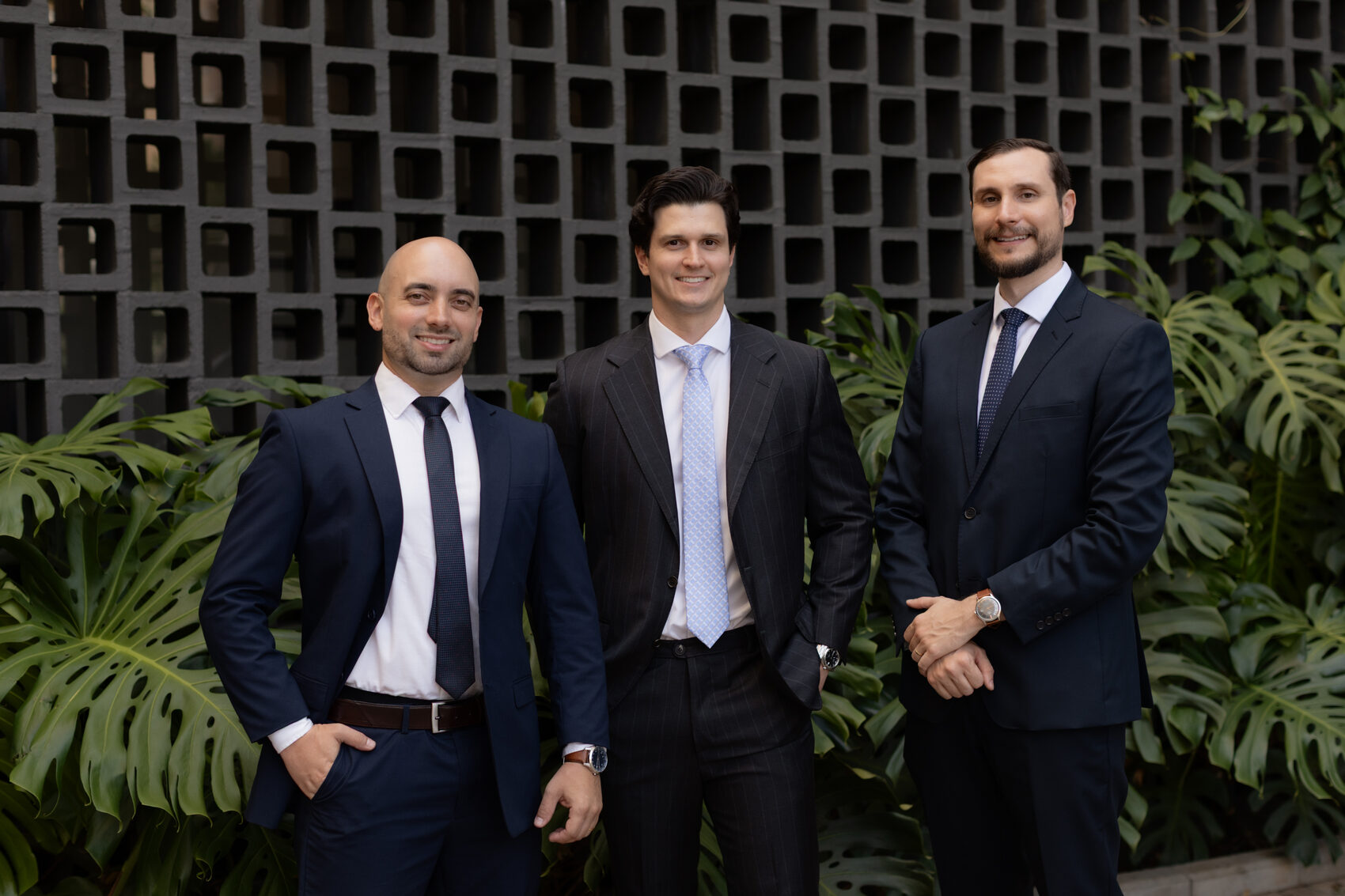 Giovani Beirigo, Caio Baum e Carlos Milani